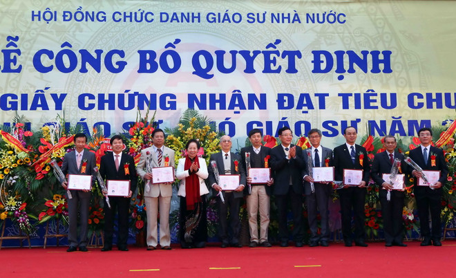 Ảnh minh họa. (Nguồn: TTXVN) Thủ tướng chỉ đạo rà soát kỹ lưỡng việc bổ nhiệm giáo sư, phó giáo sư ảnh 1