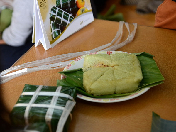 Bánh chưng buộc bằng nilông "đậm hương vị quê hương" ở Nhật Bản ảnh 1