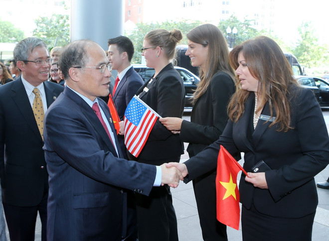 Các hoạt động của Chủ tịch Quốc hội tại bang Massachussetts ảnh 1