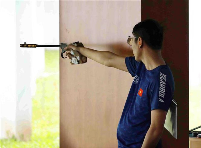 “Lão tướng” Trần Quốc Cường giành HCV cho Bắn súng Việt Nam ảnh 1