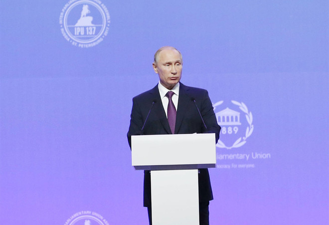 Chủ tịch Quốc hội Nguyễn Thị Kim Ngân dự khai mạc IPU-137 ảnh 1