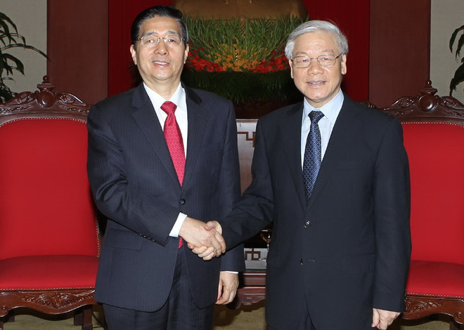 Tổng Bí thư tiếp Đoàn đại biểu cấp cao Bộ Công an Trung Quốc ảnh 1