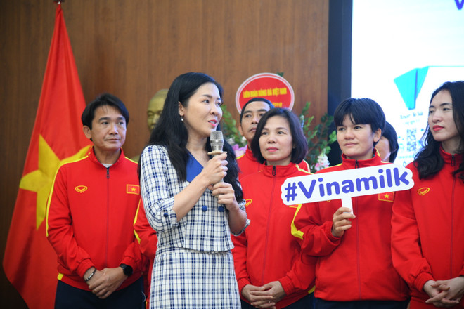 Vinamilk thưởng 1 tỷ đồng mừng kỳ tích lịch sử của Tuyển Nữ Việt Nam ảnh 5