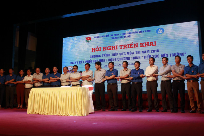 Khởi động chương trình “Tiếp sức mùa thi” năm 2016 tại Hà Nội ảnh 1