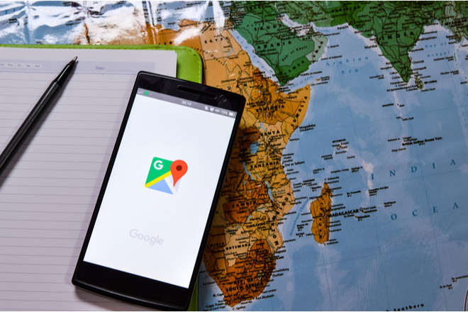 Ảnh minh họa. (Nguồn: Beebom) Google Maps sẽ hiển thị đường biên giới tùy thuộc vào vị trí người xem ảnh 1