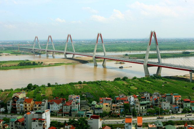 Lùi thời gian thông xe cầu Nhật Tân đến tháng 1/2015 ảnh 1