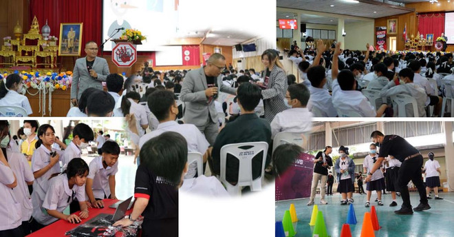 Hình ảnh từ tham luận của Thái Lan. (Ảnh: Vietnam+) Kinh nghiệm xử lý “fake news” của một số nước trong khu vực ASEAN ảnh 3