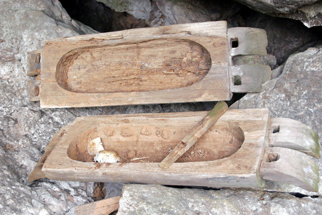 Kỳ bí thế giới mộ cổ táng treo trong hang ở Suối Bàng ảnh 3