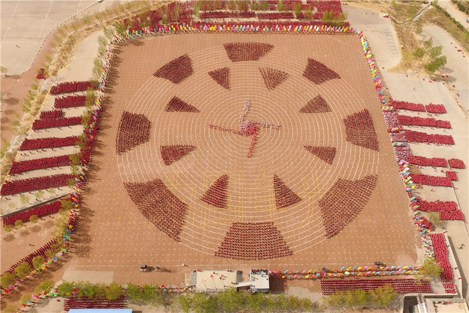 [Photo] Mãn nhãn với màn diễu võ của 26.000 đệ tử Thiếu Lâm ảnh 3