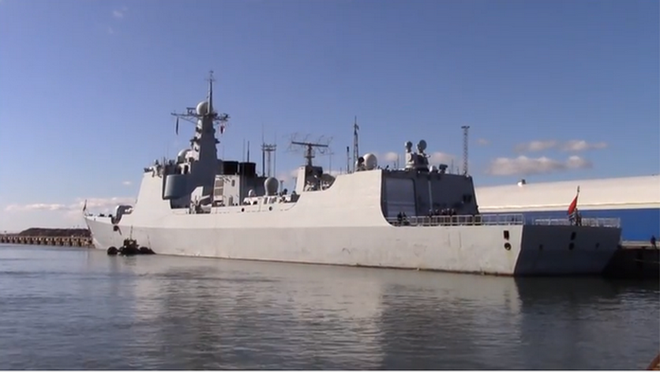 Ba chiến hạm của hải quân Trung Quốc thăm hữu nghị Cuba ảnh 1