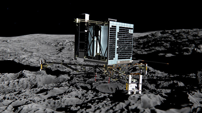 Thiết bị Philae đáp xuống sao Chổi tìm nguồn gốc của sự sống ảnh 1