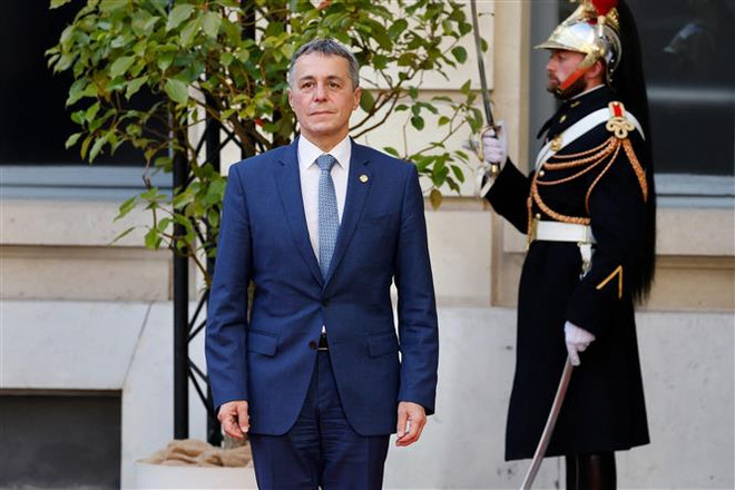 Tổng thống kiêm Bộ trưởng Ngoại giao Thụy Sĩ, ông Ignazio Cassis. (Ảnh: AFP/TTXVN) Tổng thống Thụy Sĩ Ignazio Cassis dương tính với SARS-CoV-2 ảnh 1