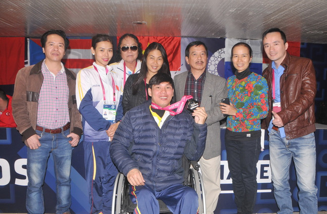 Võ Thanh Tùng giành huy chương thứ 3 tại giải bơi người khuyết tật ảnh 3