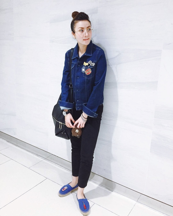 "Xúng xính" váy áo cùng các người đẹp xuống phố đón Thu ảnh 15