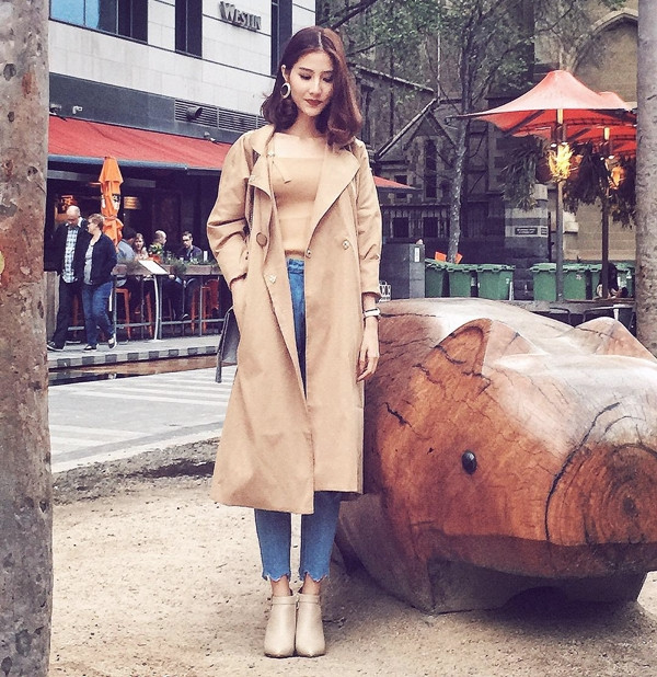 "Xúng xính" váy áo cùng các người đẹp xuống phố đón Thu ảnh 4