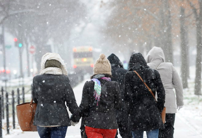 Bốn người thiệt mạng trong đợt giá rét bất thường tại Mỹ ảnh 1