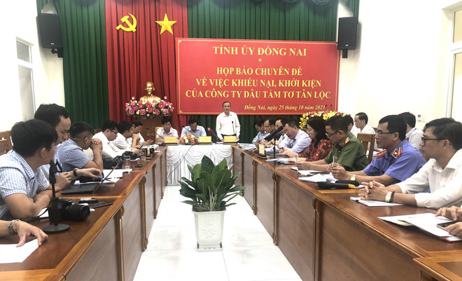 Đồng Nai thông tin về việc khởi kiện của Công ty Dâu Tằm tơ Tân Lộc ảnh 1