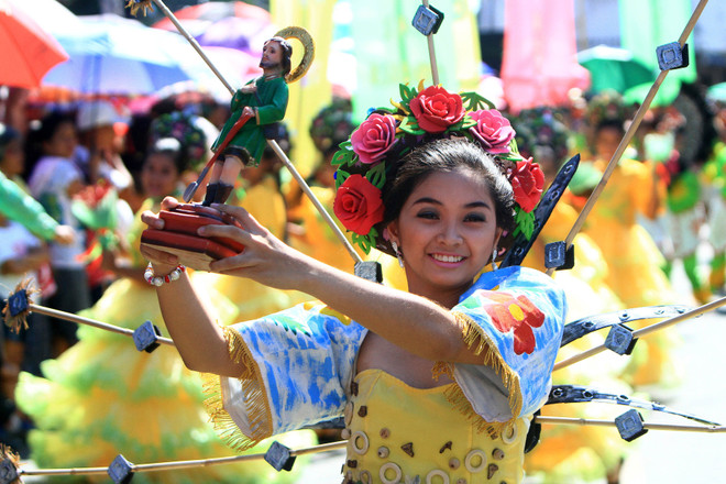 [Photo] Lễ hội trâu truyền thống đầy màu sắc tại Philippines ảnh 3
