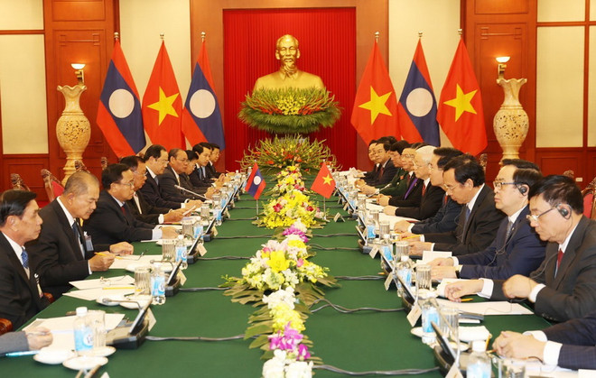 Tăng cường quan hệ chính trị giữa hai nước Việt Nam và Lào ảnh 2