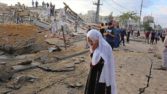 Hơn 100 người Palestine đã thiệt mạng vì xung đột ở Dải Gaza ảnh 1