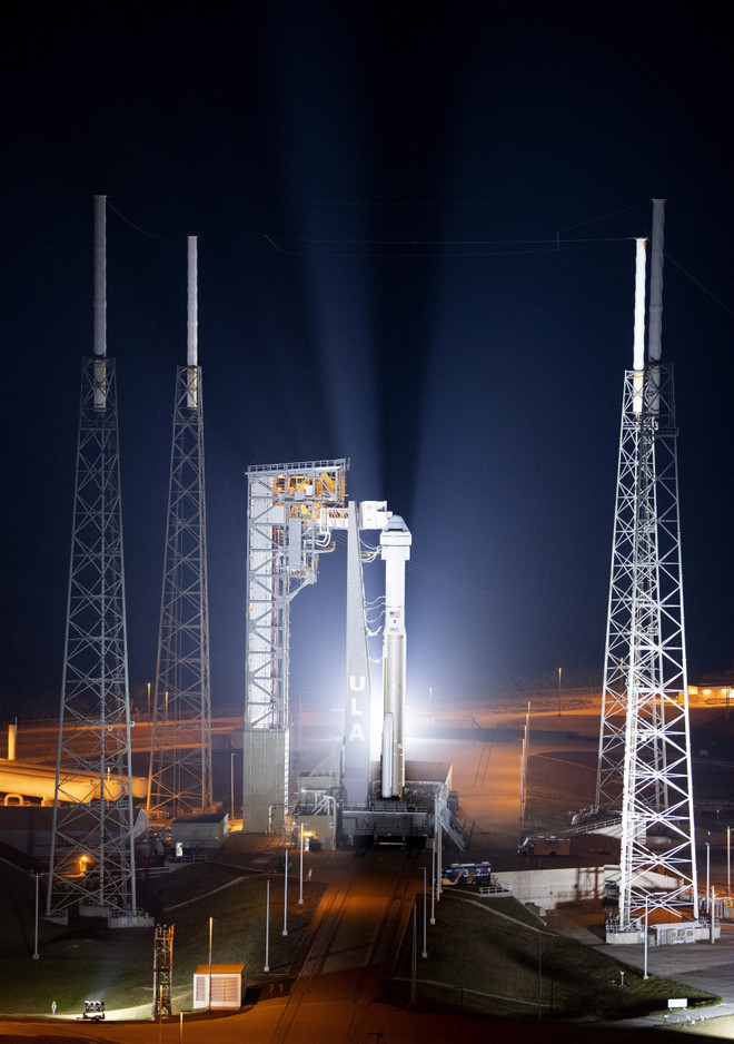 Theo kế hoạch, Starliner sẽ lắp ghép với ISS vào ngày 20/5. (Nguồn: AFP/TTXVN) Chuẩn bị bay thử nghiệm tàu vũ trụ không người lái Starliner ảnh 2