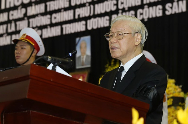 Toàn văn Lời điếu tại Lễ truy điệu nguyên Tổng Bí thư Đỗ Mười ảnh 1