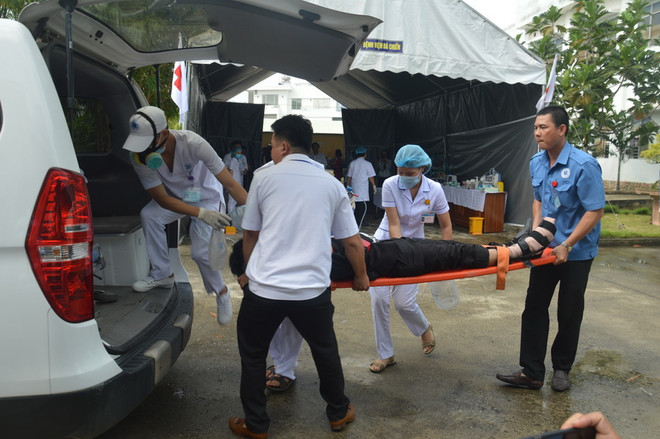 Đà Nẵng diễn tập ứng phó tình huống cấp cứu phục vụ APEC 2017 ảnh 1