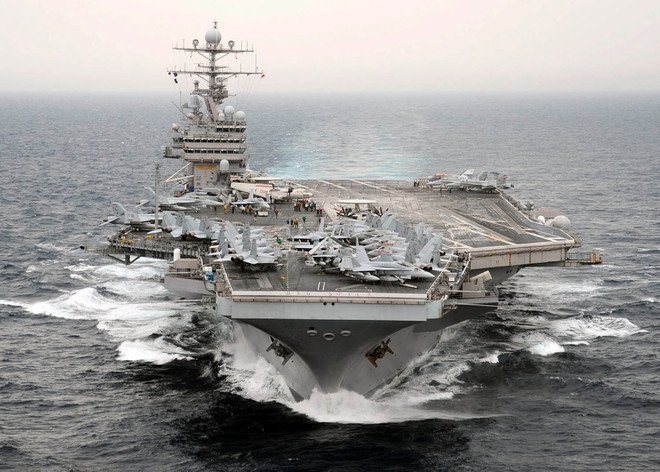 Mỹ điều tàu sân bay USS Theodore Roosevelt tới châu Á-Thái Bình Dương ảnh 1