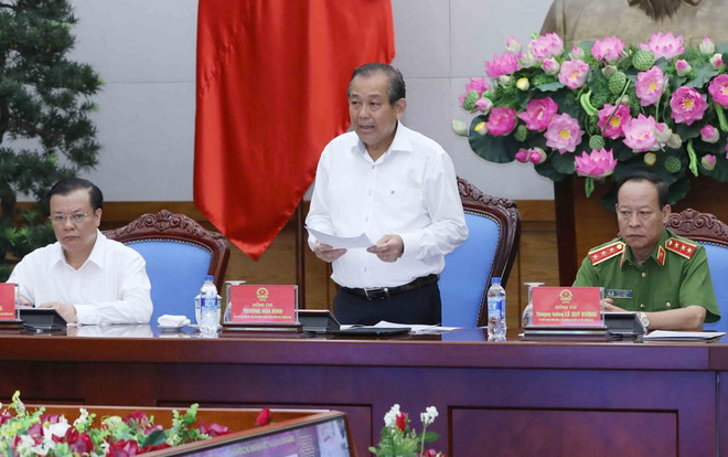 Phó Thủ tướng Trương Hòa Bình: Đánh trúng đối tượng đầu nậu, đầu sỏ ảnh 1