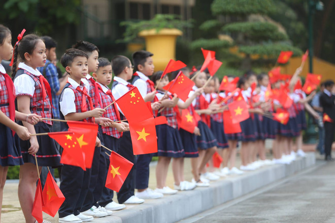 Những hình ảnh về Lễ đón Tổng Bí thư-Chủ tịch Trung Quốc Tập Cận Bình ảnh 5