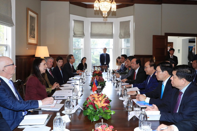 Lễ đón chính thức Thủ tướng Nguyễn Xuân Phúc thăm New Zealand ảnh 3