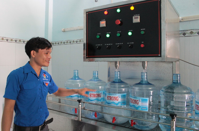 Chàng trai khởi nghiệp với nước tinh khiết cho thu nhập cả tỷ đồng ảnh 1