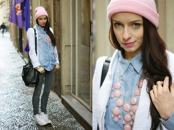 Mũ len beanie "khuấy động" làng thời trang những ngày mùa Đông ảnh 10