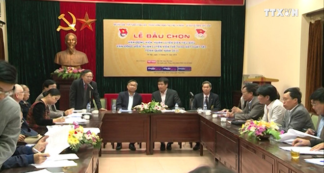 [Video] Tìm kiếm vận động viên, huấn luyện viên tiêu biểu năm 2015 ảnh 1