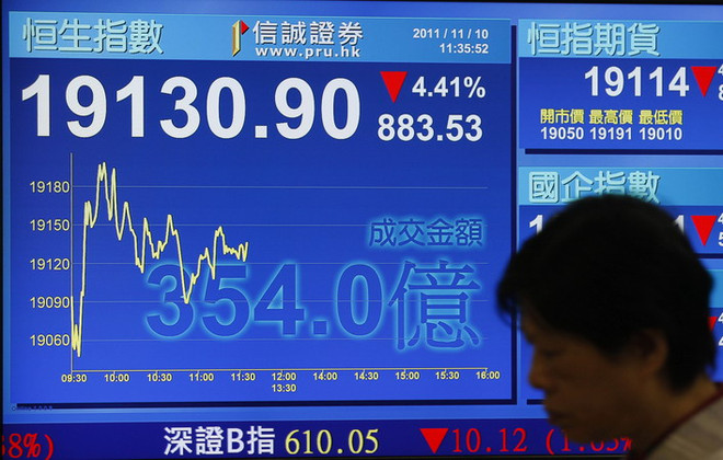 Biểu tình tại Hong Kong khiến chỉ số Hang Seng giảm sâu ảnh 1