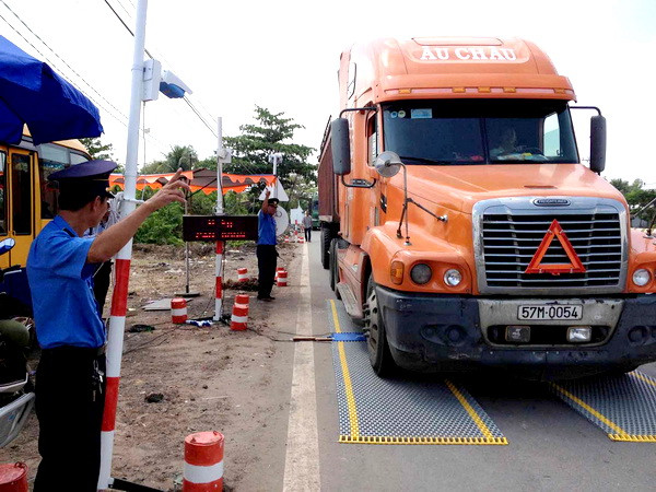 Quá trình kiểm soát tải trọng xe đã phát sinh nhiều khó khăn ảnh 1