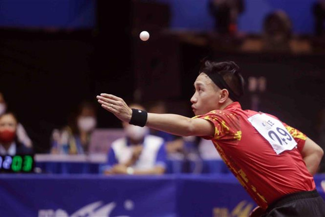 SEA Games 31: Đội tuyển bóng bàn nam Việt Nam thắng Thái Lan 3-0 ảnh 1