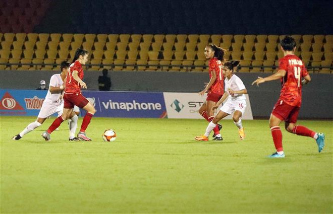 SEA Games 31: Bóng đá nữ Thái Lan hòa 1-1 trước đội tuyển Myanmar ảnh 2