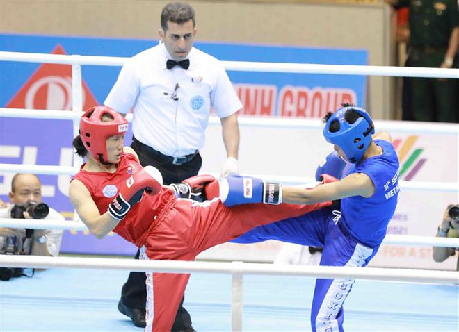 SEA Games 31: Kickboxing Việt Nam có hai huy chương Vàng đầu tiên ảnh 2