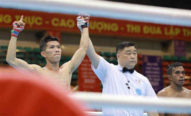 SEA Games 31: Kickboxing Việt Nam có hai huy chương Vàng đầu tiên ảnh 1