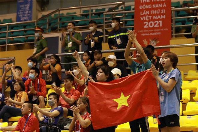SEA Games 31: Đội đồng nữ Quần vợt Việt Nam giành vé vào bán kết ảnh 1