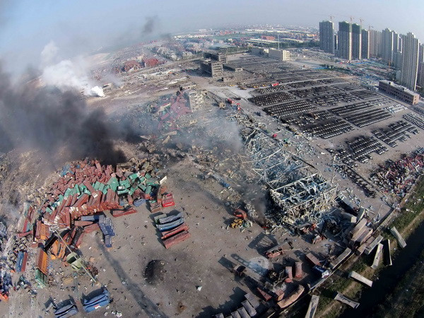 Trung Quốc: Nước và không khí ở khu vực vụ nổ Thiên Tân an toàn ảnh 1