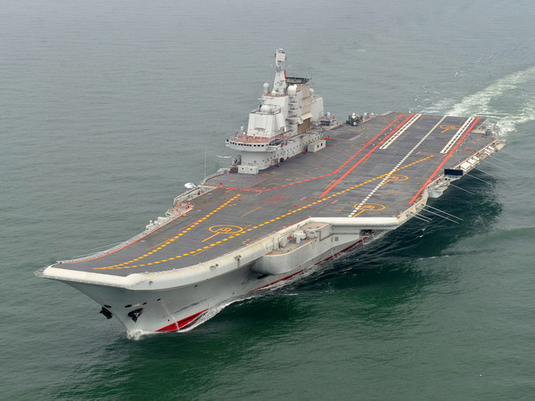 Tàu Liêu Ninh né đường qua Senkaku để tới biển Đông ảnh 1