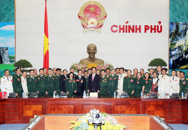 Thủ tướng tiếp đại biểu thi đua yêu nước của Hội cựu chiến binh ảnh 1