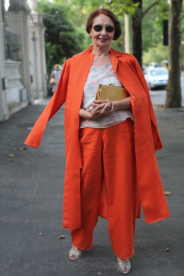 Những tín đồ thời trang cao tuổi khiến giới trẻ phải "ngả mũ" ảnh 1