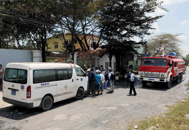 Rò rỉ khí Amoniac tại TP Hồ Chí Minh, bốn người bị ngộ độc ảnh 1