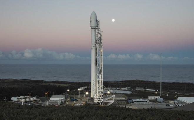 Tên lửa Falcon 9. (Nguồn: SpaceX) SpaceX phóng thành công 10 vệ tinh Iridium Next vào không gian ảnh 1