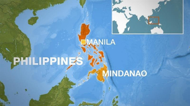 Khu vực đảo Mindanao trên bản đồ Philippines. (Nguồn: Al Jazeera) Lại xảy ra động đất mạnh rung chuyển miền Nam Philippines ảnh 1