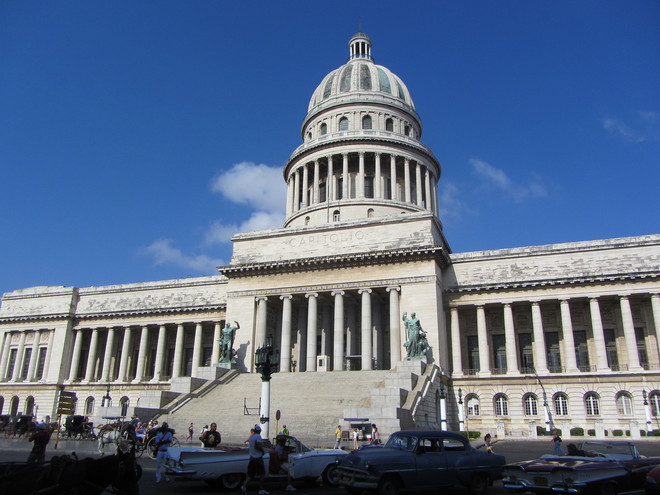 Tòa nhà Capitolio. (Nguồn: Cuba Travel Guides) Capitolio - công trình kiến trúc kỳ vĩ của nhân dân Cuba ảnh 1