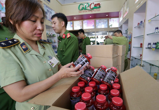 Liên tục thu giữ số lượng lớn thực phẩm chức năng không rõ nguồn gốc ảnh 1